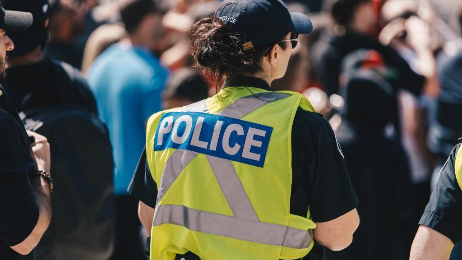 A uniformed police woman 1024x683