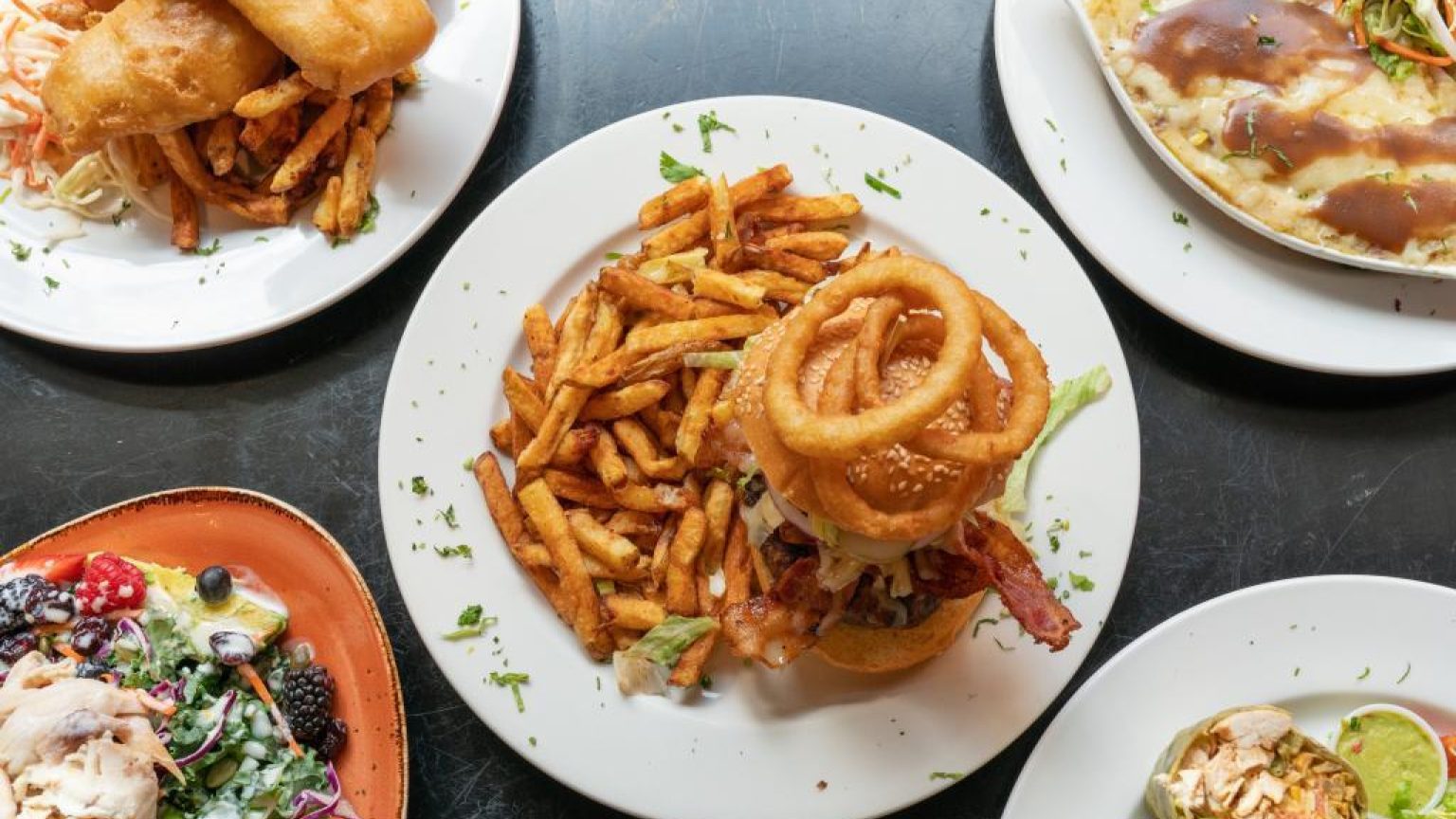 Family restaurant meals on table 1024x819